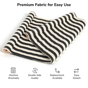 Solid Wood Wall-Mounted Cat Hammock Space-Saving Cozy Cat Bed