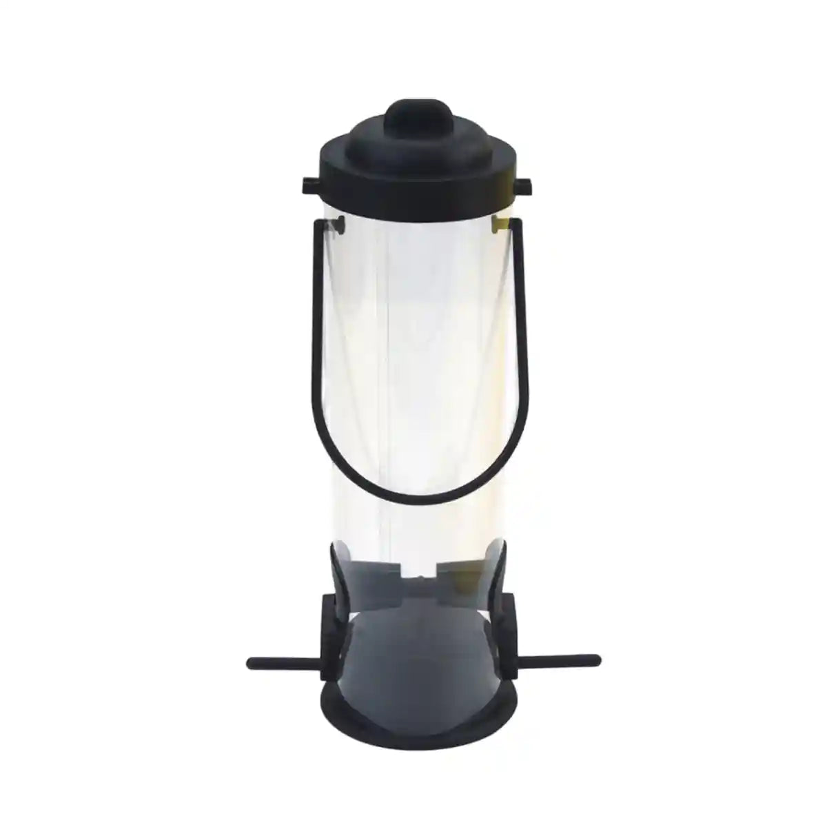 Hanging Bird Feeder With Transparent Seed Hopper