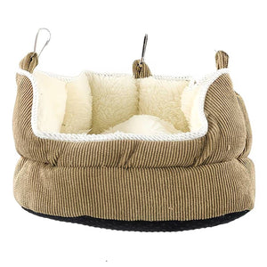 Hanging Small Pet Nest Soft Bird Hammock Bed for Cage