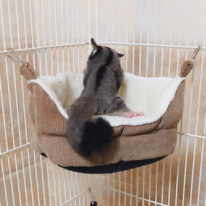Hanging Small Pet Nest Soft Bird Hammock Bed for Cage