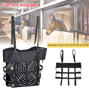 Stable Fan Bag Heavy-Duty Hanging Fan Holder for Barn & Horse Stalls