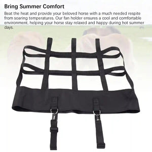 Stable Fan Bag Heavy-Duty Hanging Fan Holder for Barn & Horse Stalls