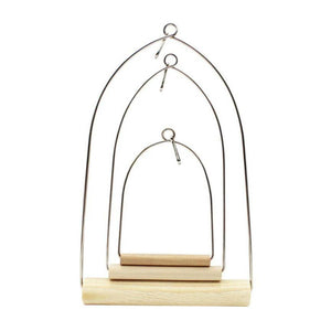 Bird Swing Perch Toy Set
