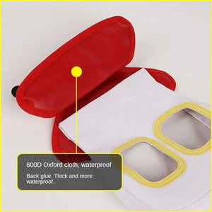 Hay Feeder Bag Cute Mushroom Rabbit Hay Feeder for Small Pets