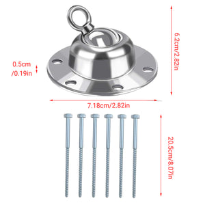 Heavy Duty Dog Tie Out Stake with 360 Degree Swivel Base
