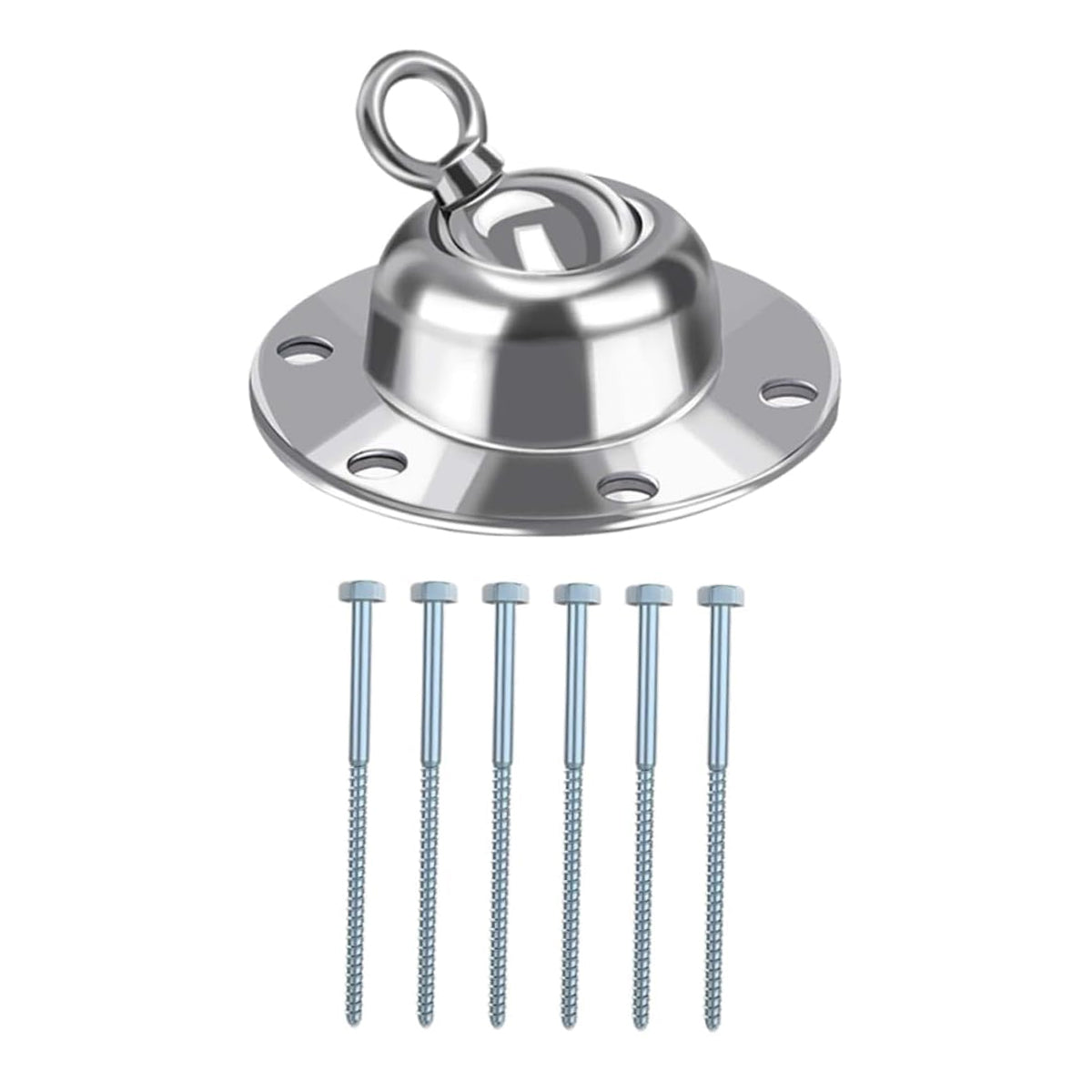Heavy Duty Dog Tie Out Stake with 360 Degree Swivel Base