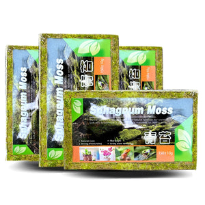 150g Compressed Natural Moss Mat Substrate