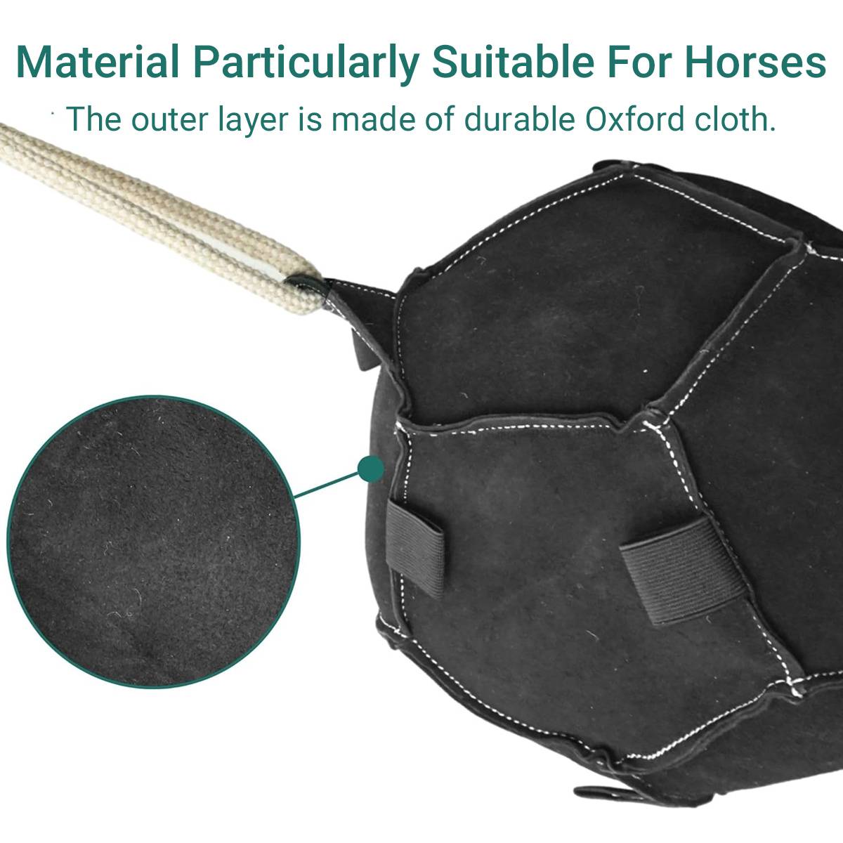 Interactive Carrot Training Feeding Grab Ball Black Interactive Toy Horse Supplies