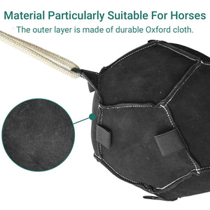 Interactive Carrot Training Feeding Grab Ball Black Interactive Toy Horse Supplies