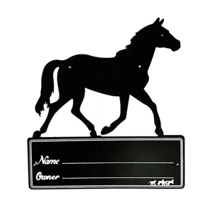 Horse Stall Name Plate Metal Stable Door Sign