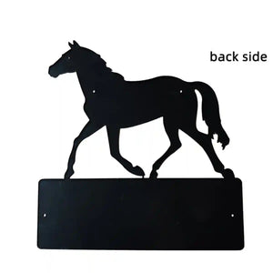 Horse Stall Name Plate Metal Stable Door Sign