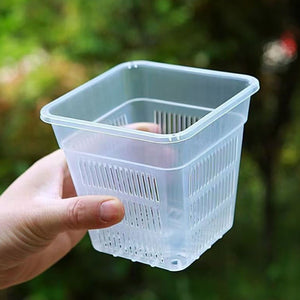 Aquarium Hydroponic Planting Basket Aquatic Plant Holder