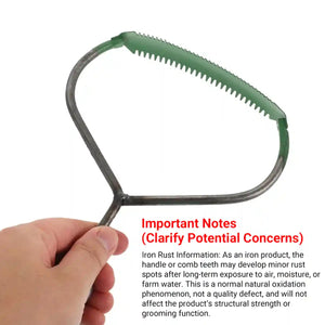 Double-Sided Cattle Grooming Comb