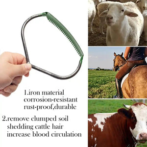 Double-Sided Cattle Grooming Comb