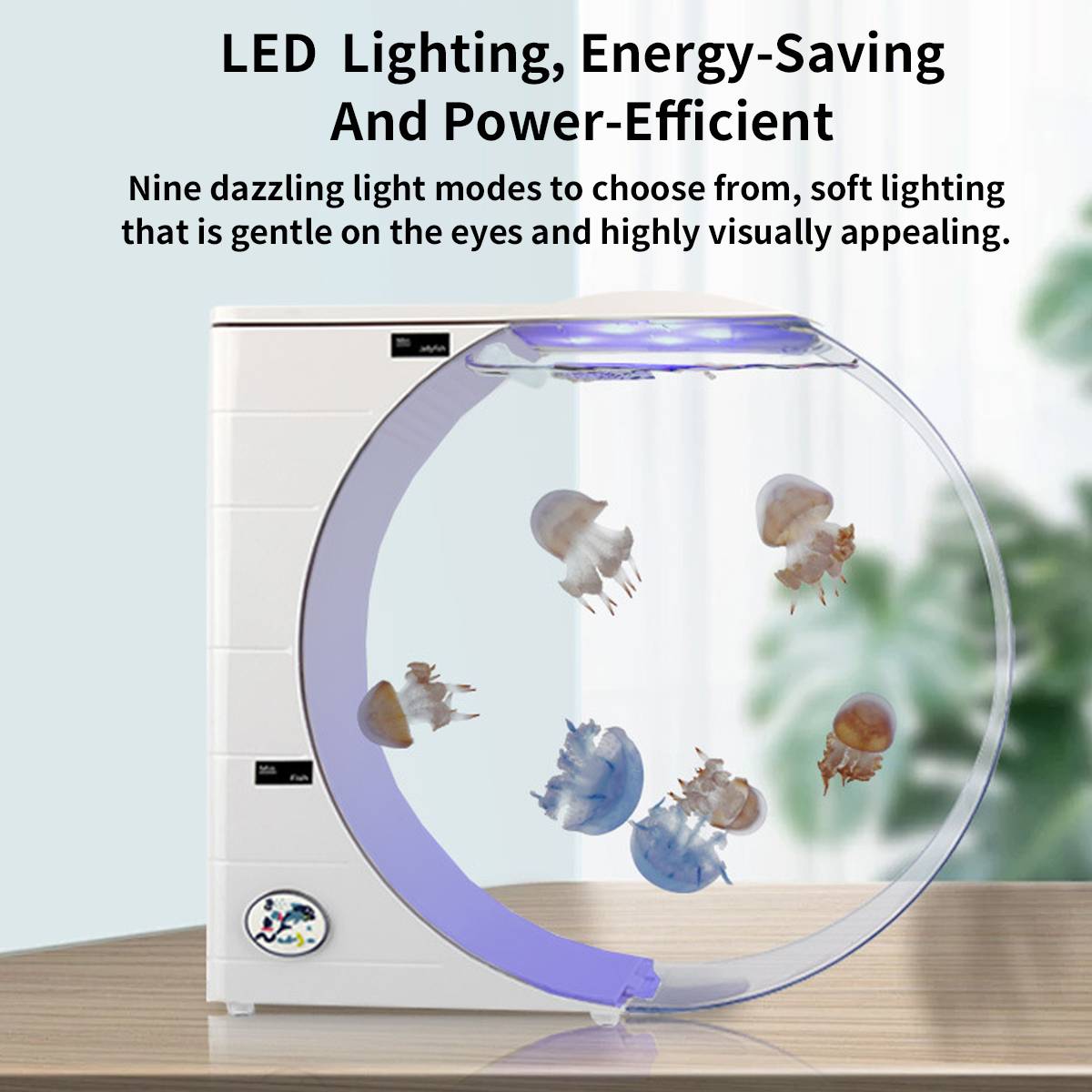 Jellyfish Aquarium 10L - LED Electronic Desktop Jelly Tank