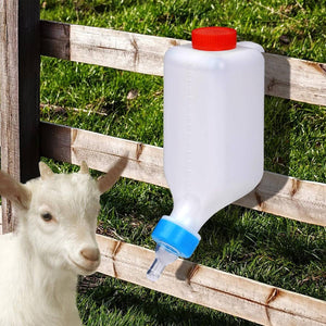 Lamb Feeding Bottle 500ml | Hanging Milk Feeder for Livestock & Newborns