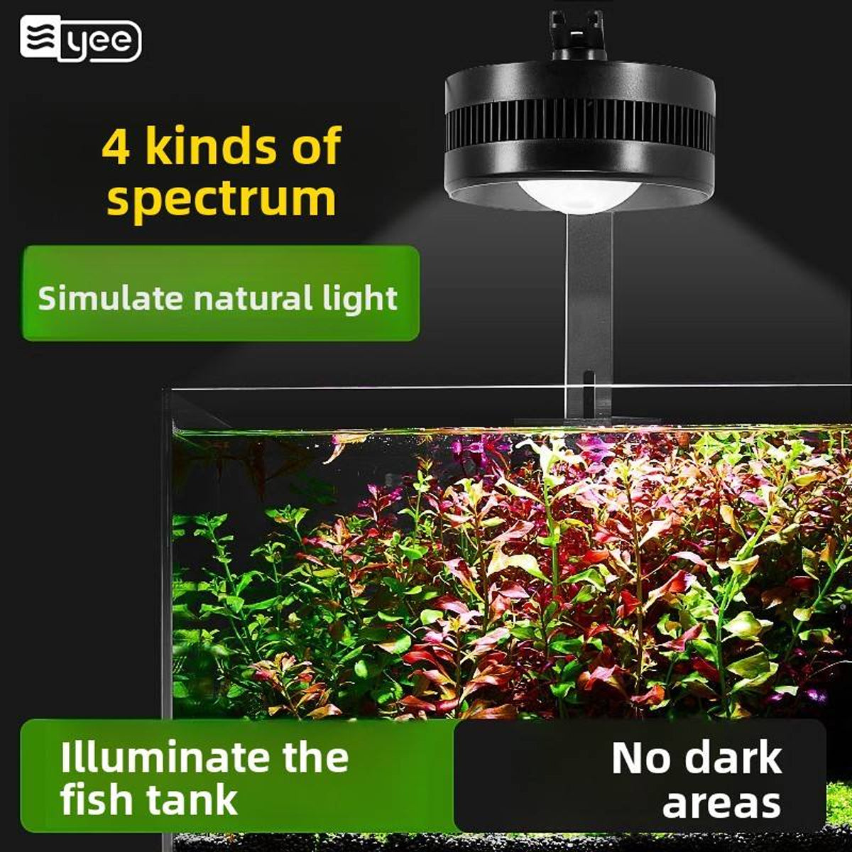 Aquarium LED Light 35W - Native Stream Tank Downlight (WRGB)