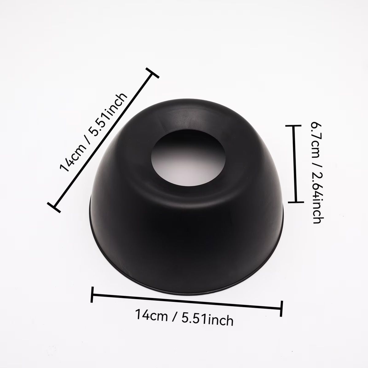 Black Dog Lick Bowl with Non Slip Silicone Mat