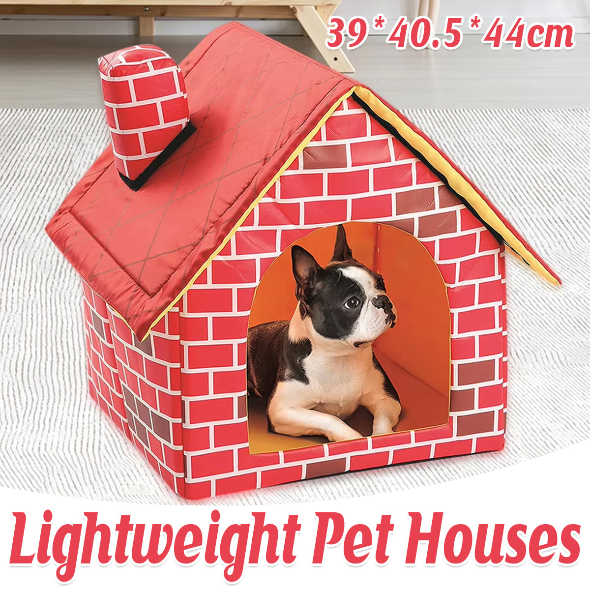 Foldable Pet House Portable Dog & Cat Indoor Bed Shelter