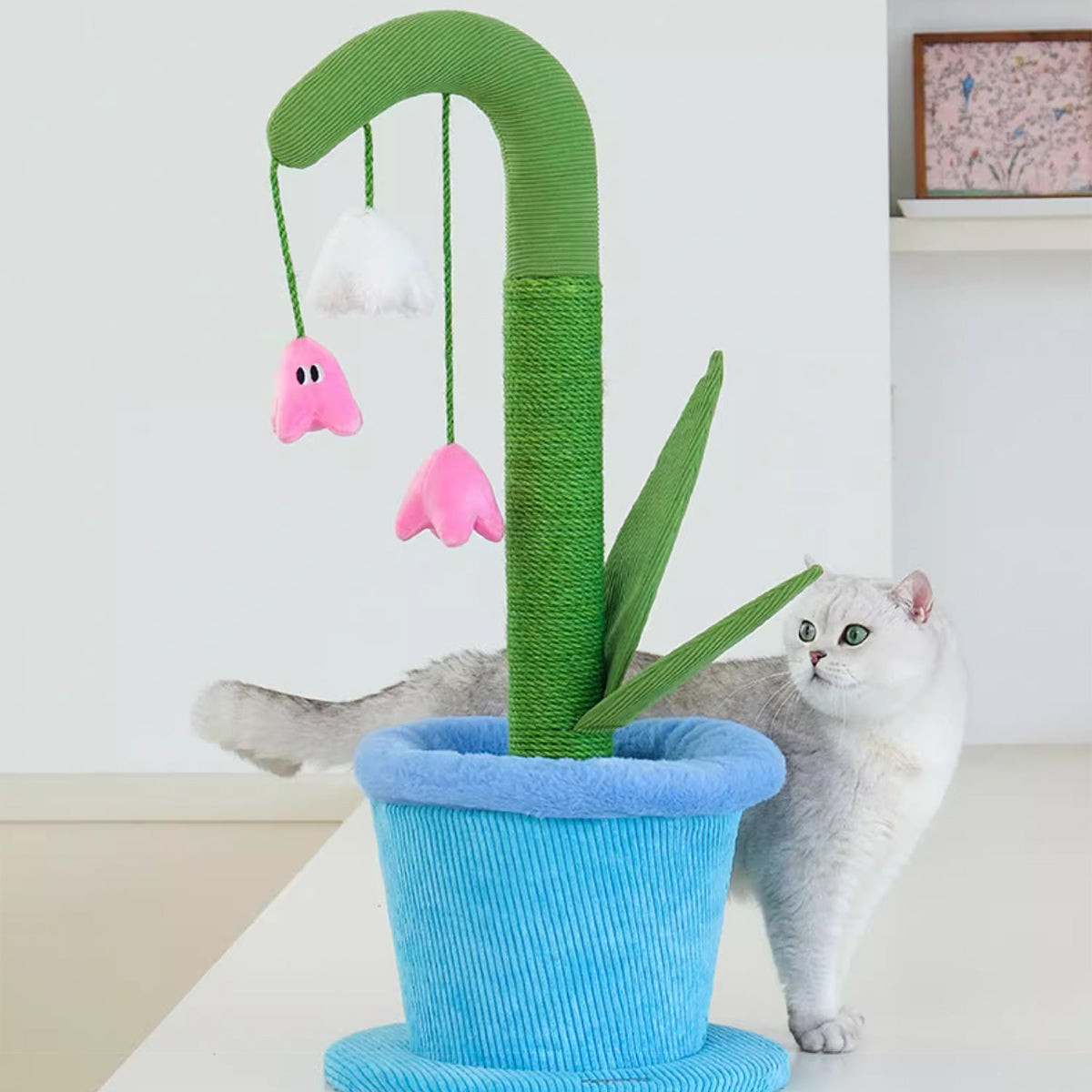 Lily of the Valley Cat Scratch Post