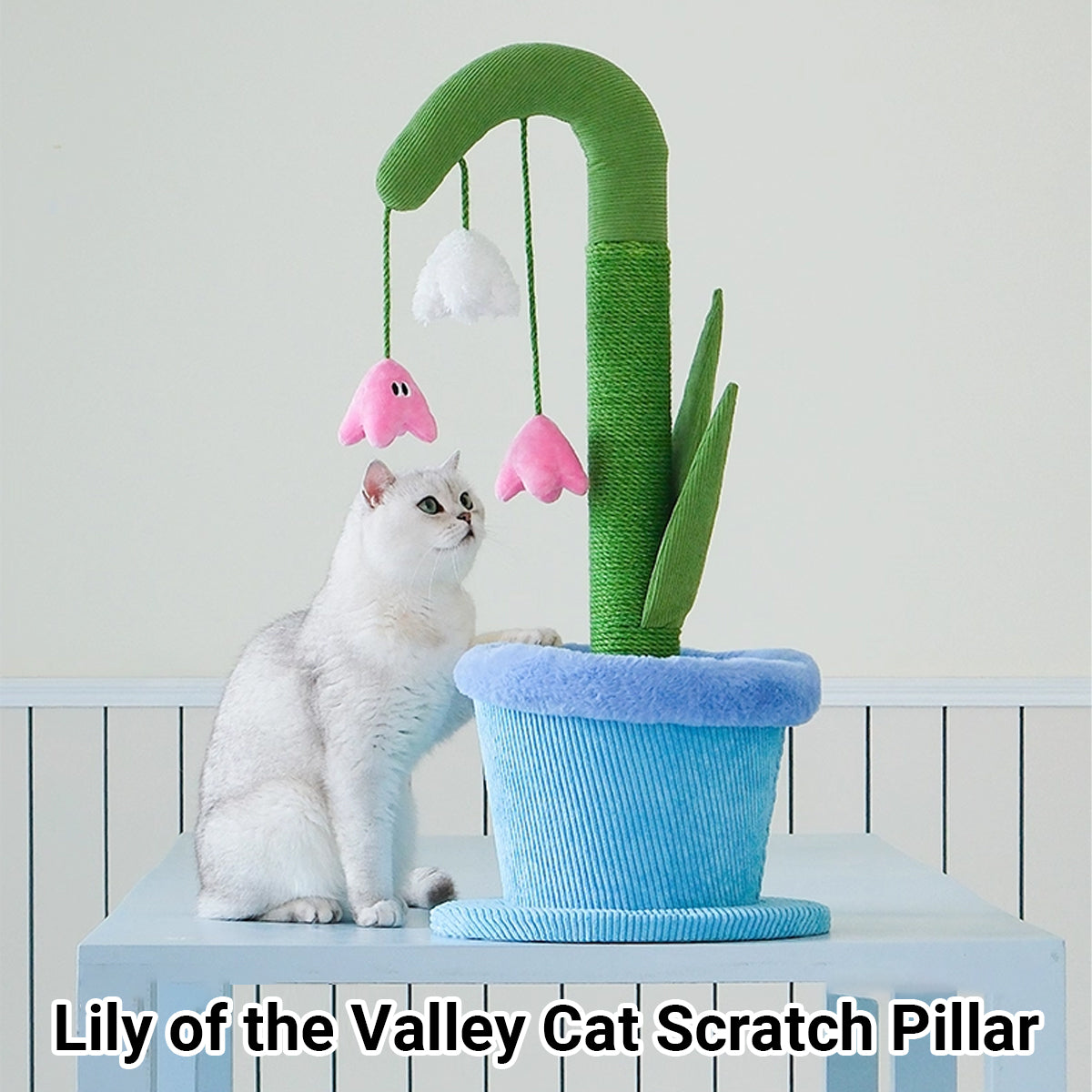 Lily of the Valley Cat Scratch Post