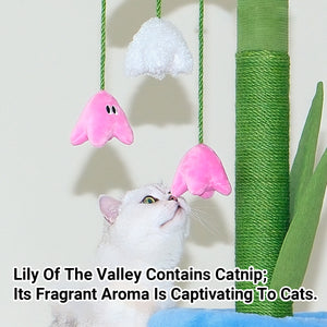 Lily of the Valley Cat Scratch Post