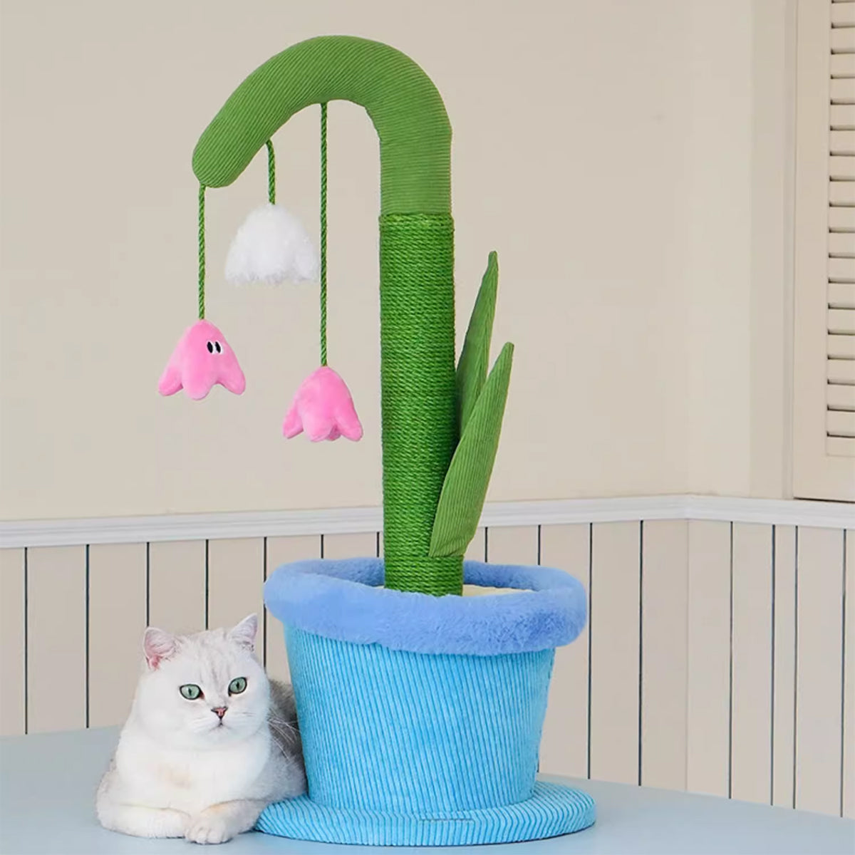 Lily of the Valley Cat Scratch Post