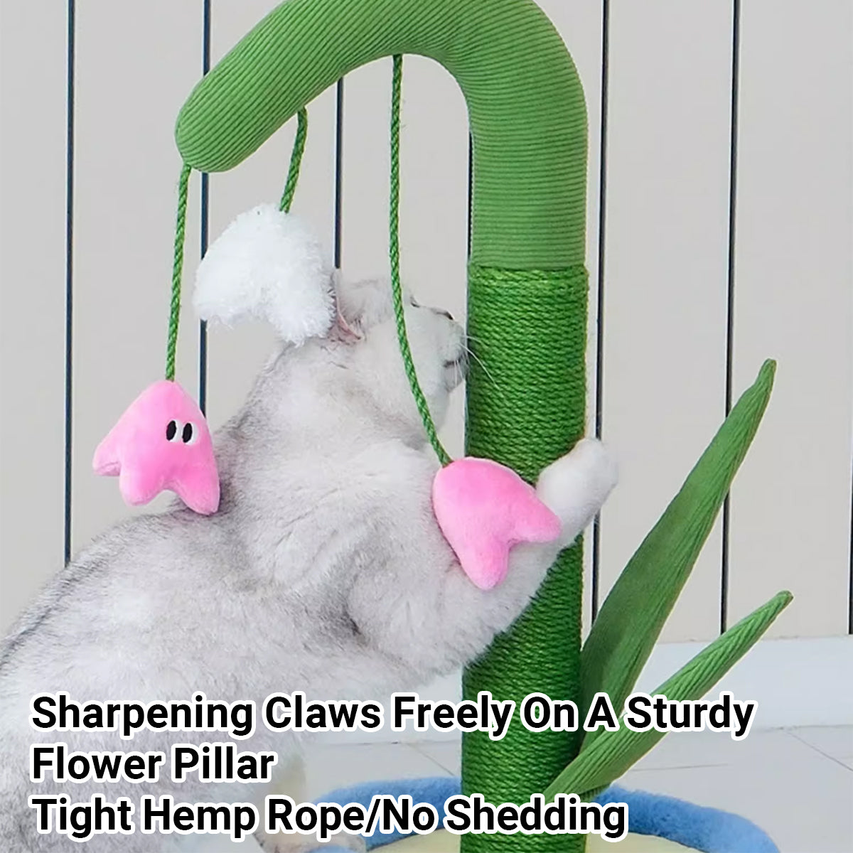 Lily of the Valley Cat Scratch Post