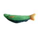 Linen Fish Plush with Natural Catnip Toy for Interactive Play