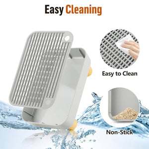 Cat Litter Box Mat - Wooden Pedal Sand Control Tray