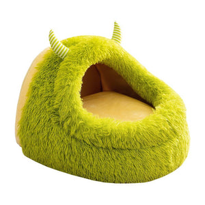 Cozy Monster Pet Bed House