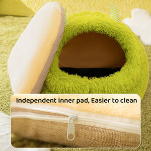 Cozy Monster Pet Bed House