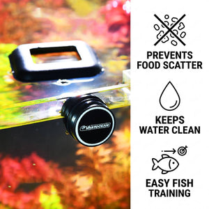 Magnetic Fish Feeding Ring - Floating Aquarium Feeder