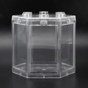 Mini Fish Tank Clear Desktop Aquarium for Betta & Small Fish