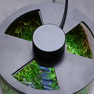 Miniature Landscape Glass Bottle With USB Light