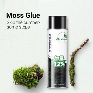 Rainforest Moss Glue Spray Strong Adhesive for Landscaping