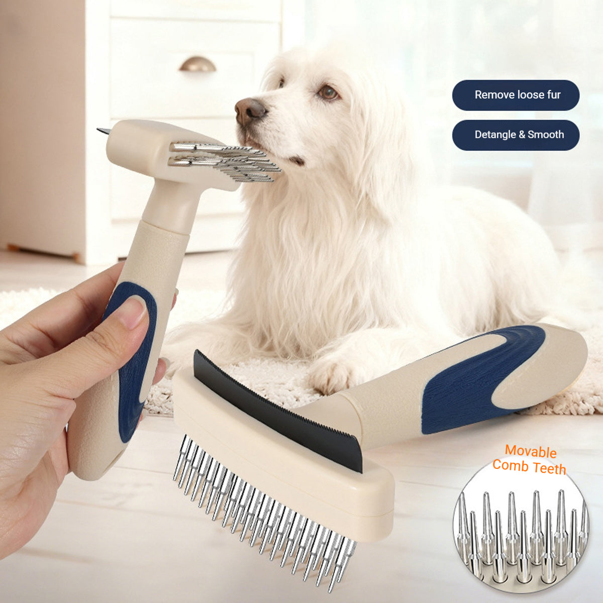 Multi-Functional Pet Comb For Dogs And Cats