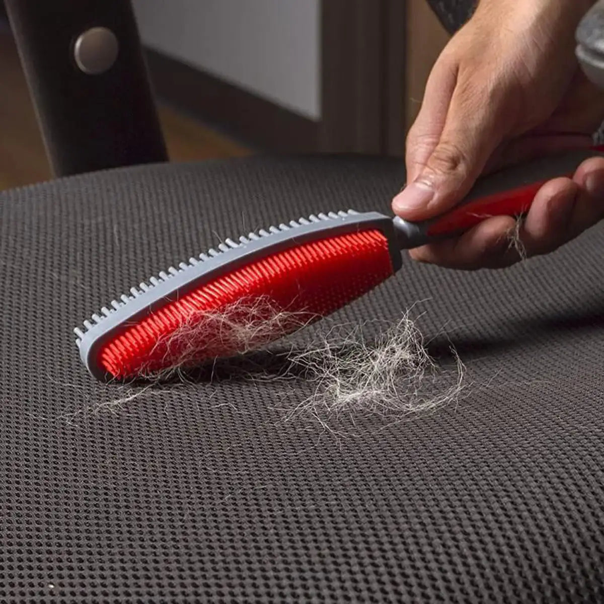 2-in-1 Pet Hair Removal Brush with Dual-Sided Bristles