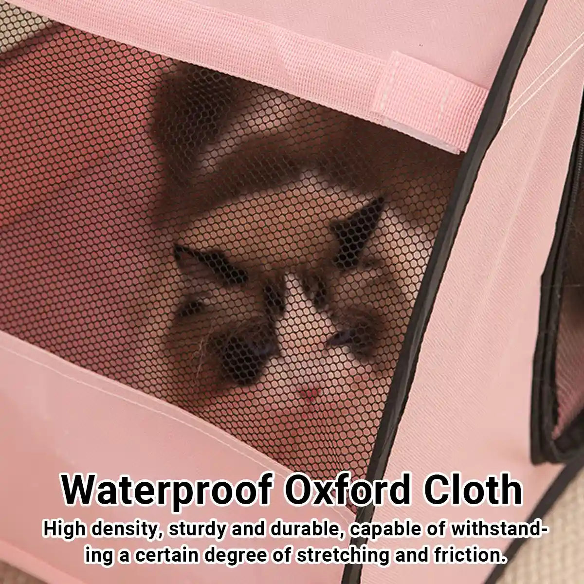 Foldable Cat Tent With Ventilated Design