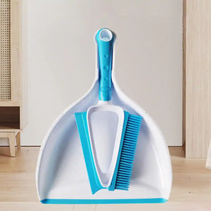 Soft Scrubber Brush With Mini Dustpan