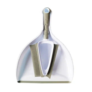 Soft Scrubber Brush With Mini Dustpan