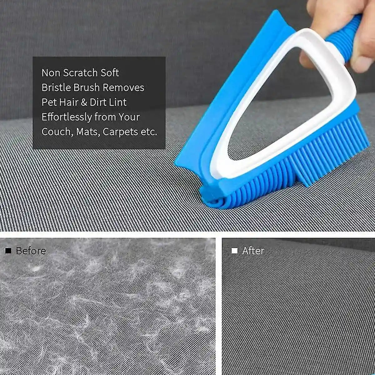 Soft Scrubber Brush With Mini Dustpan