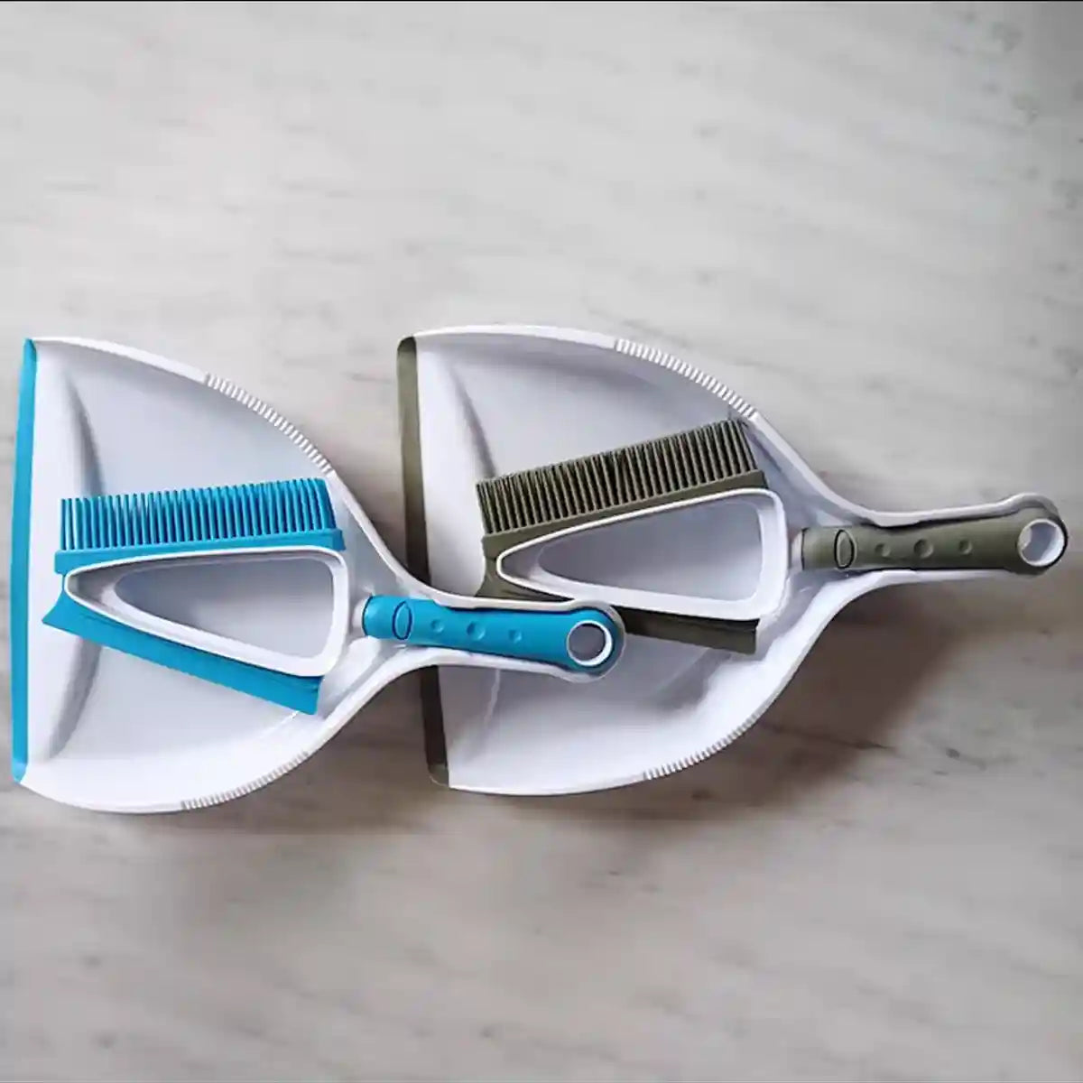 Soft Scrubber Brush With Mini Dustpan