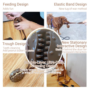 Puppy Chew Toy Teeth Cleaning Slow Feeding Ball Durable Dog Toy