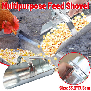 Multi Functional Iron Shovel Feed Grain Spoon Shovel Farm Tool for Agriculture