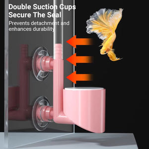 Nano Aquarium Air Stone Bubble Diffuser with Double Suction Cups