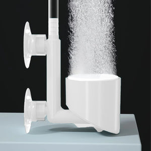 Nano Aquarium Air Stone Bubble Diffuser with Double Suction Cups