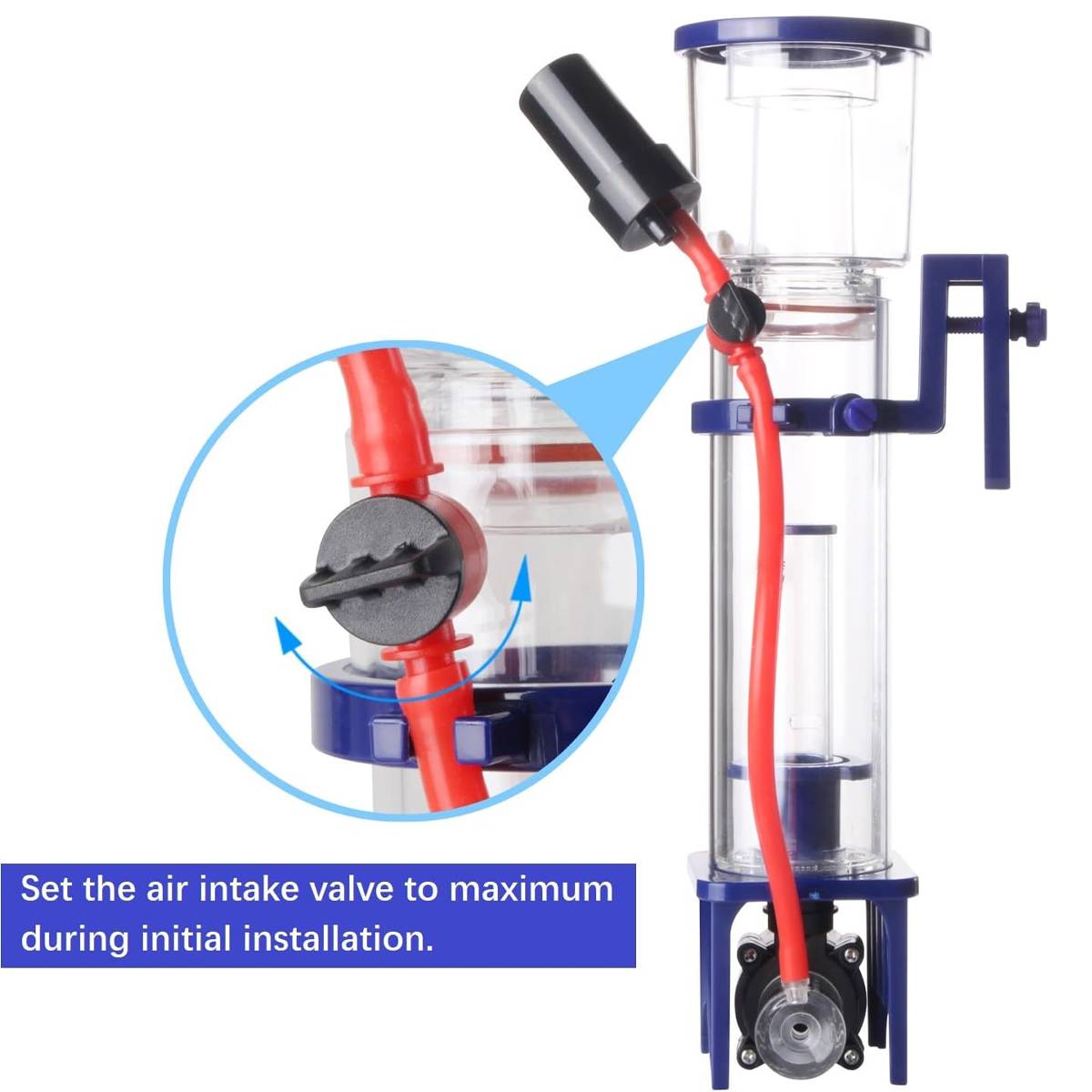 Nano Reef Protein Skimmer 50D - AE Egg Divider for Marine Tanks