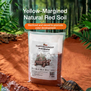 Reptile Laterite Soil - Natural Turtle Tank Landscape Substrate