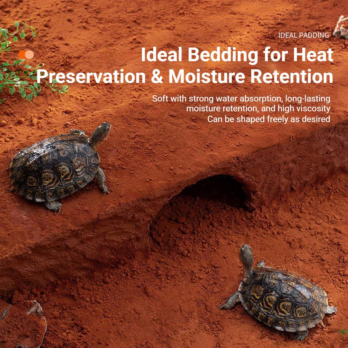 Reptile Laterite Soil - Natural Turtle Tank Landscape Substrate